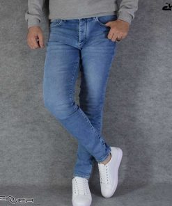 شلوارجین آبی اسکینی سوپرکش کد908