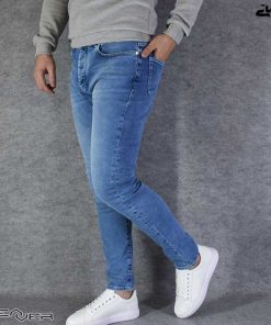 شلوارجین آبی اسکینی سوپرکش کد908